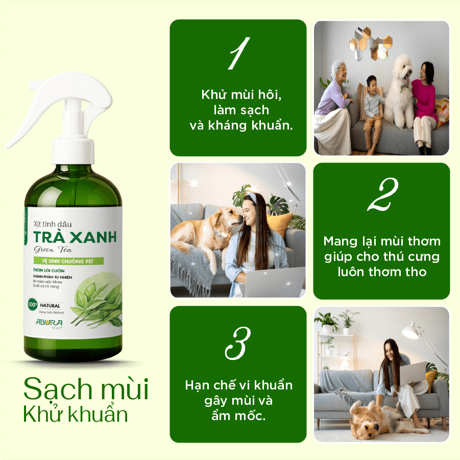 Công dụng nổi bật của Tinh Dầu Xịt Khử Mùi Chuồng Pet Công dụng nổi bật của Tinh Dầu Xịt Khử Mùi Chuồng Pet