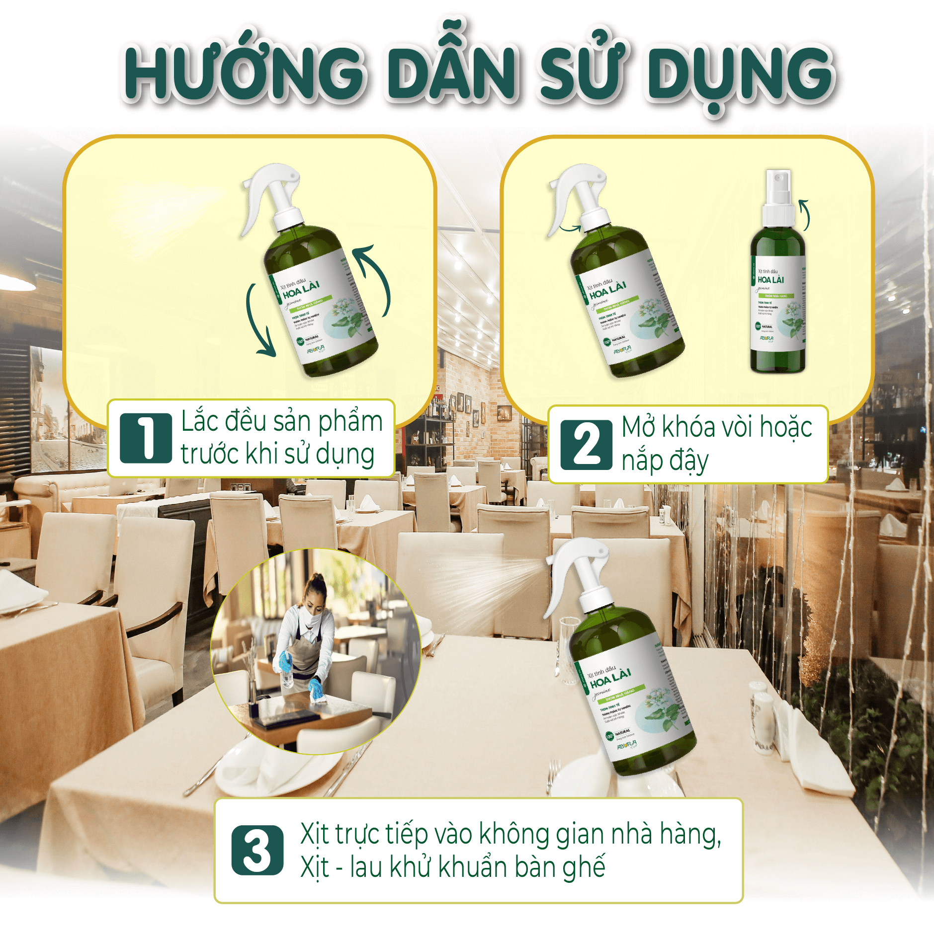 hướng dẫn sử dụng xịt tinh dầu khử mùi nhà hàng hướng dẫn sử dụng xịt tinh dầu khử mùi nhà hàng